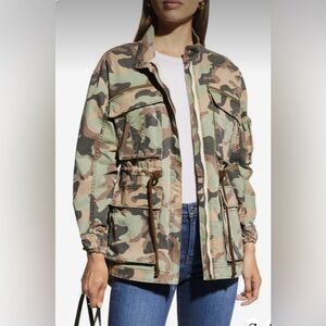 Veronica Beard Camo Utility Jacket
